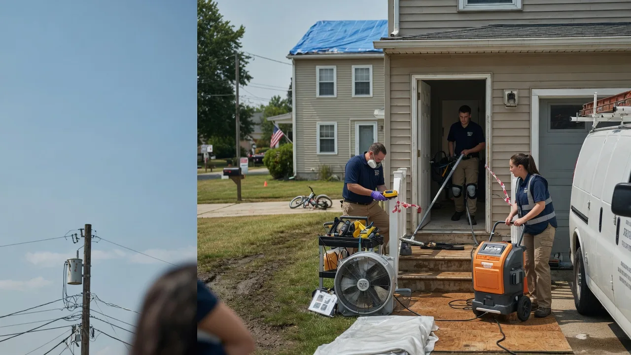 Water Damage Repair in England, AR near me